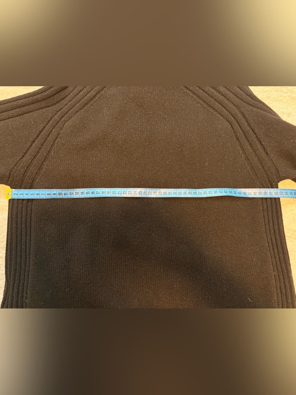 Polo by Ralph Lauren Ribbed Mock Neck Sweater Wool Cashmere blend M - Picture 8 of 9